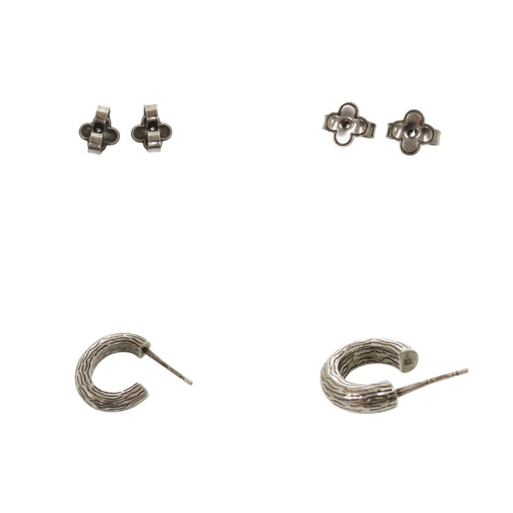 LOUIS VUITTON Silver Earrings - Picture 8 of 8